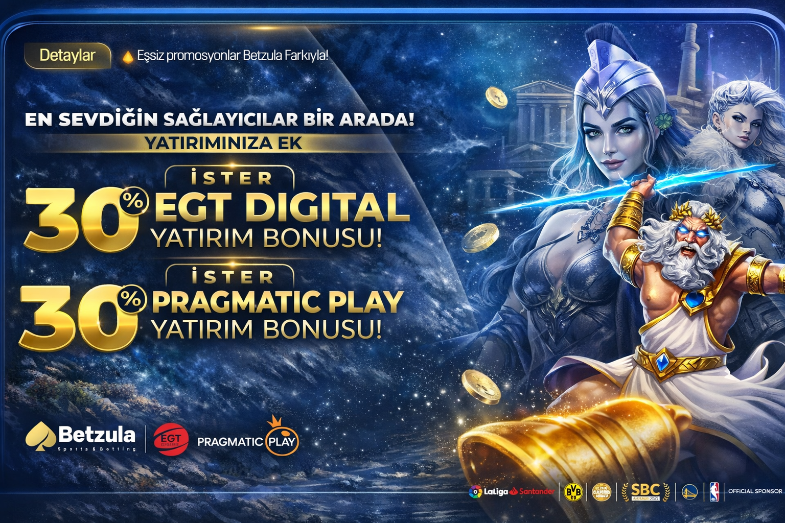%30 EGT DIGITAL &PRAGMATIC PLAY YATIRIM BONUSU! - Betzula